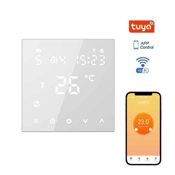 M3 Smart WiFi termostat 16A za električno podno grijanje (bijeli) - galerija 2